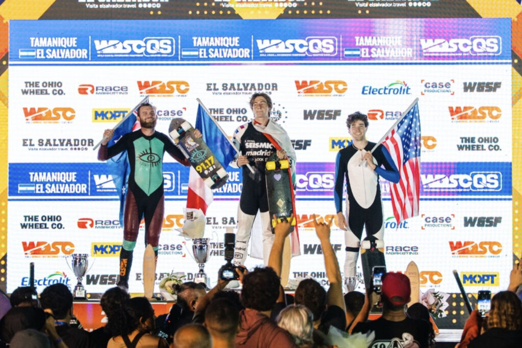 Adrien Paynel - 2025 World Champion Podium El Salvador